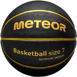 Piłka koszykowa Meteor Cellular 7 czarno-złota 16697