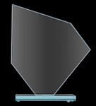 Trofeum szklane 21cm grawerowane GS812-21