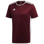 Koszulka męska adidas Entrada 18 bordowa piłkarska, sportowa