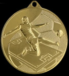 Medal 50mm złoty piłka nożna MMC45050