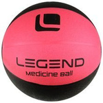Piłka lekarska Legend 1kg gumowa czarno-różowo