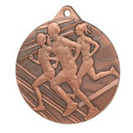Medal  ME004B brązowy biegi sportowy