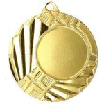 Medal złoty 45mm z miejscem na emblemat MMC1145