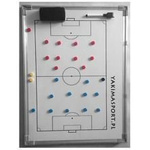 Tablica taktyczna do piłki nożnej magnetyczna  biała 60 x 90 cm