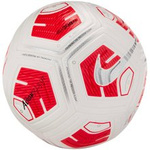 Piłka nożna Nike Strike Team 290 g Junior biało-czerwona CU8062 100