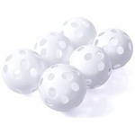 Piłeczki do unihokeja VPPB-S70SG białe 6szt