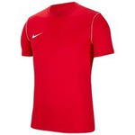 Koszulka dziecięca Nike Dri-FIT Park TRAINING TOP czerwona sportowa, piłkarska