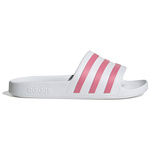 Klapki adidas Adilette Aqua Slides biało-różowe