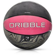 Piłka koszykowa Meteor Dribble różowy rozmiar 7 