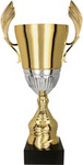 Puchar metalowy złoto-srebrny - GRETA H-54cm, R-180mm 4128A