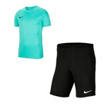 Komplet sportowy męski Nike Park turkusowo-czarny