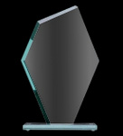 Trofeum szklane 25,5cm grawerowane GS817-25