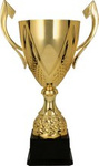 Puchar metalowy złoty DARKA 46cm 3133C
