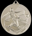 Medal 50mm srebrny piłka nożna MMC45050