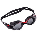 Okulary pływackie dla dzieci Crowell Splash czarno-czerwone