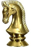 Figurka Tryumf F164Z złota szachy sportowa